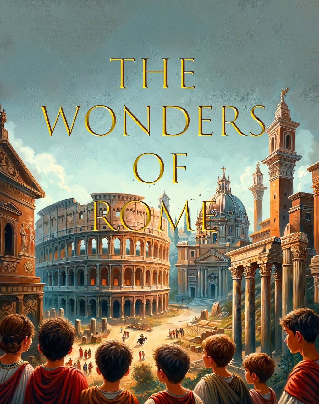 The Wonders of Rome book cover